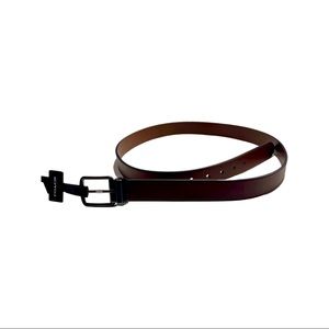 Coach Mahogany Brown Belt (New)